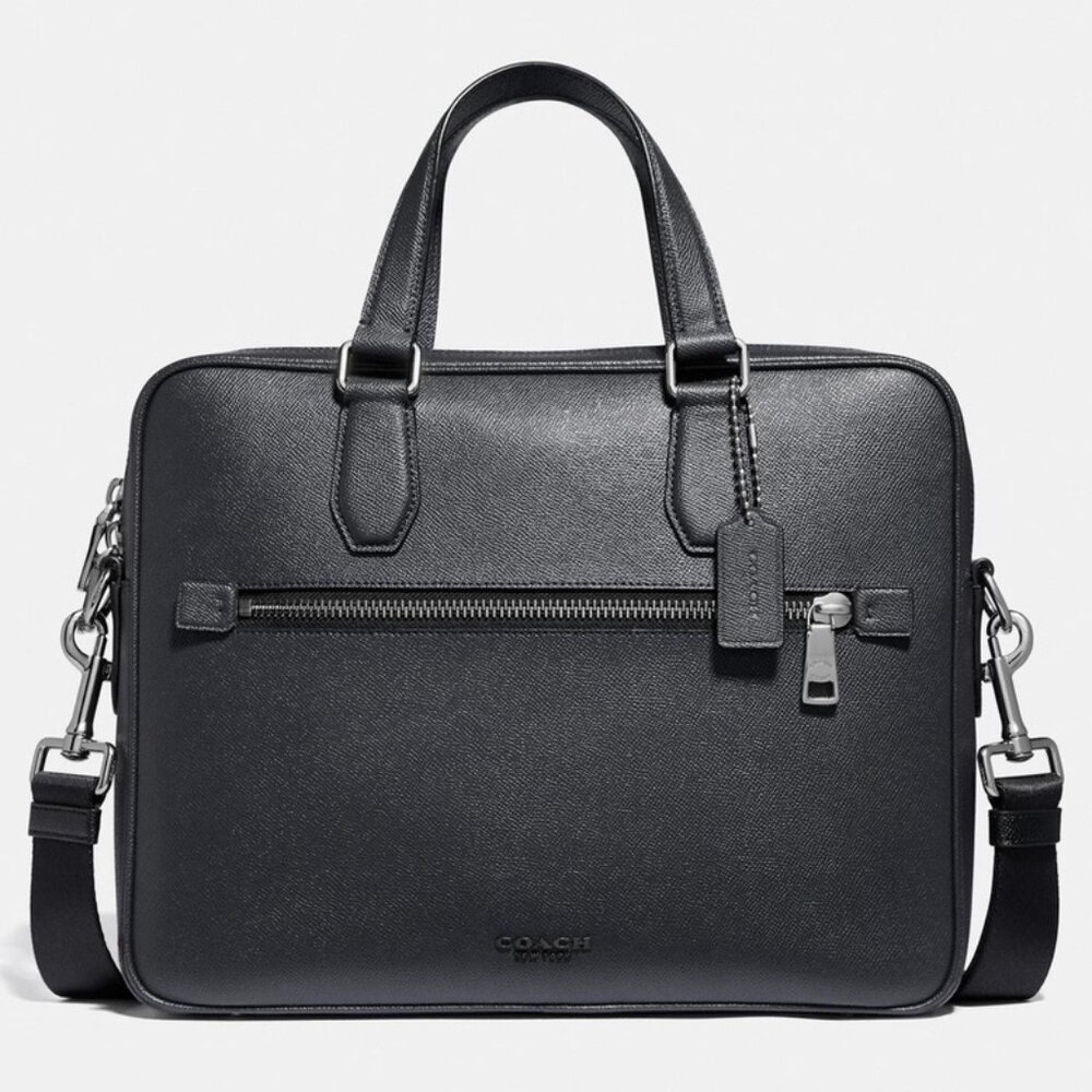 Coach Kennedy Leather Briefcase - Picture 5 of 13